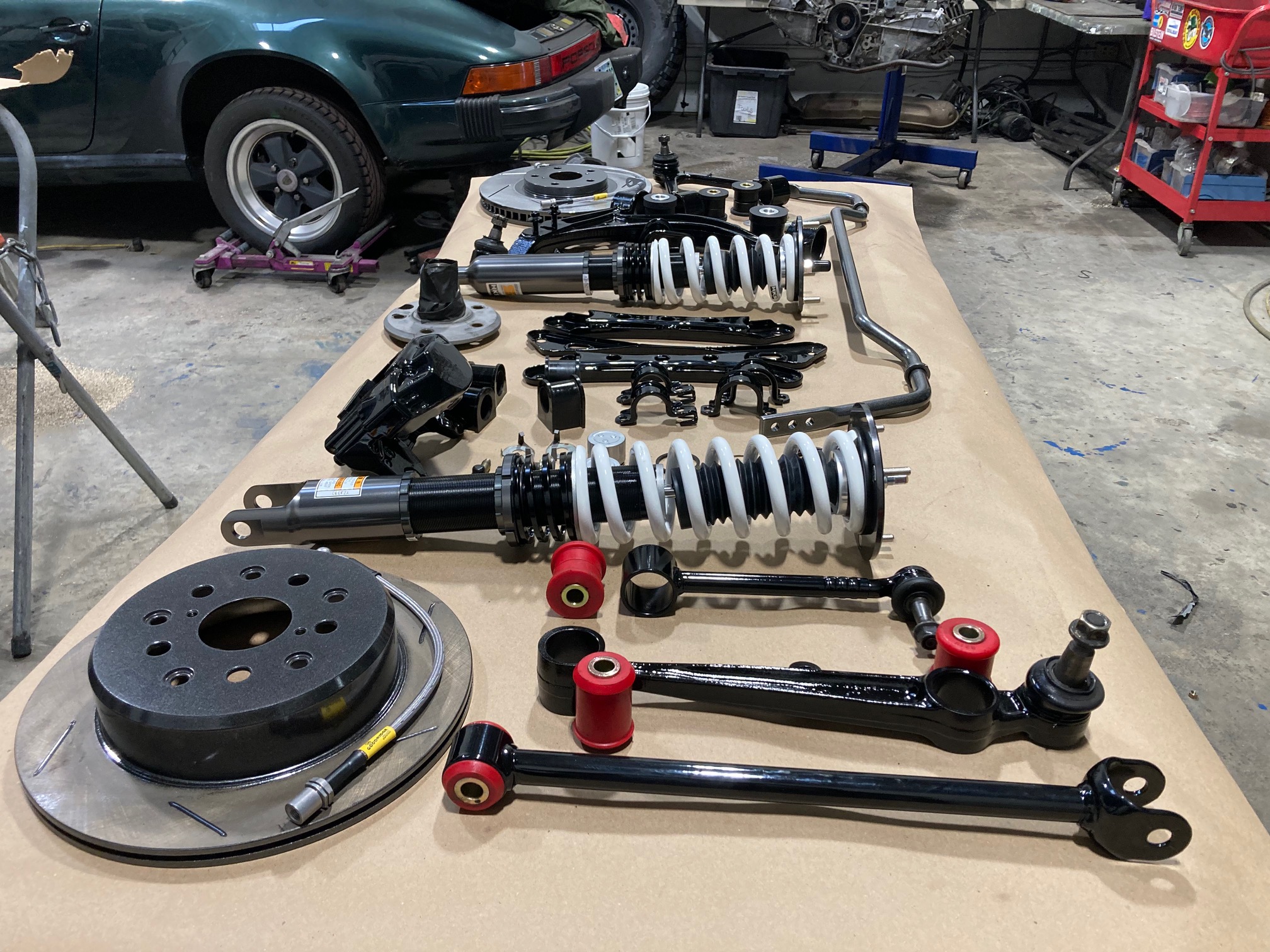 Artisan at work restoring a vintage car component